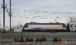 NJT 4634 heads west to the yard.